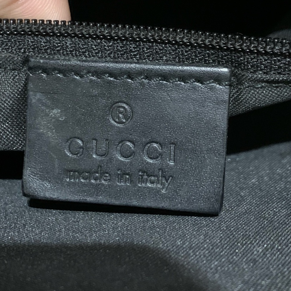 Sold❌GUCCI Bamboo Tote – Classic Canvas ✨